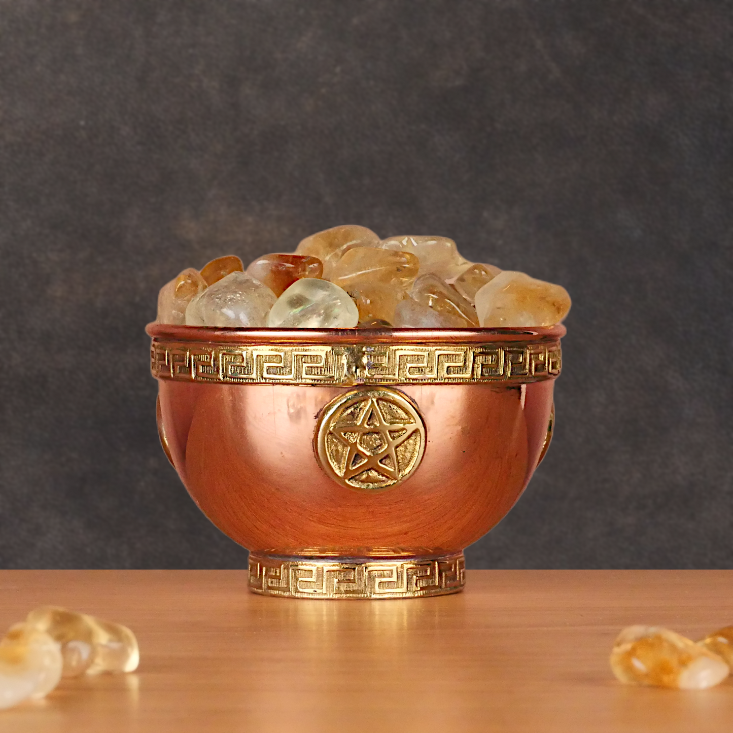 Pentacle Copper Bowl