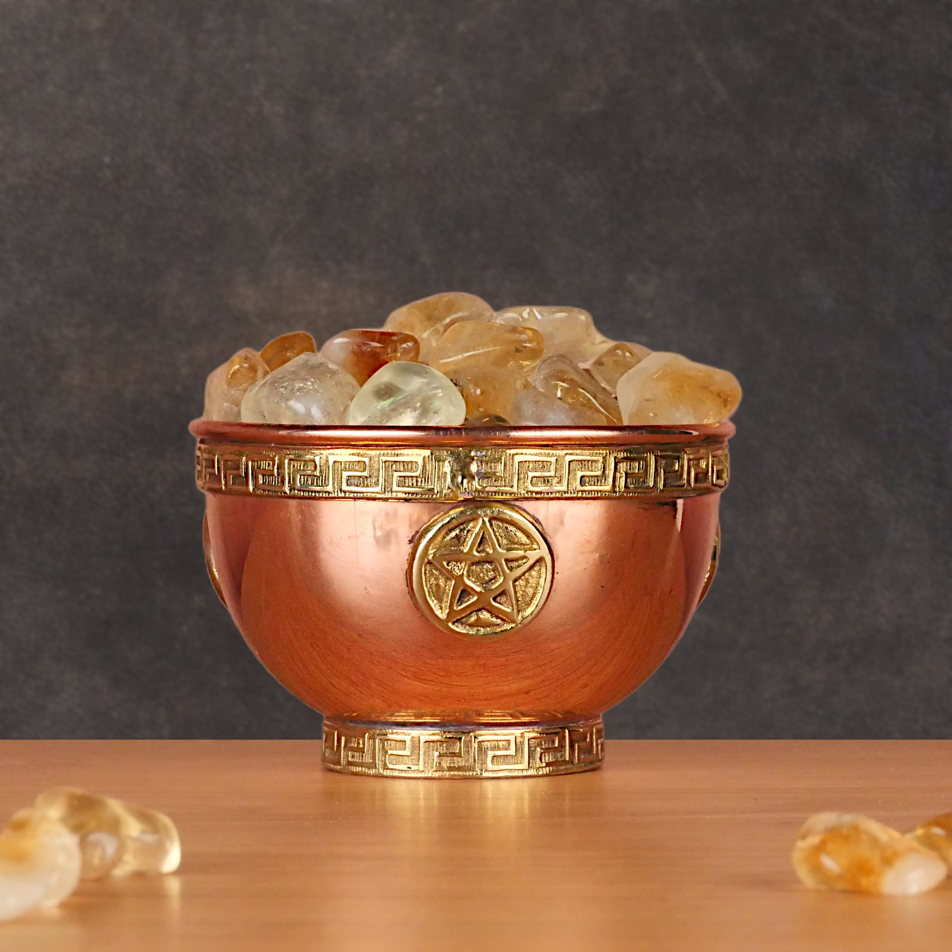 Pentacle Copper Bowl