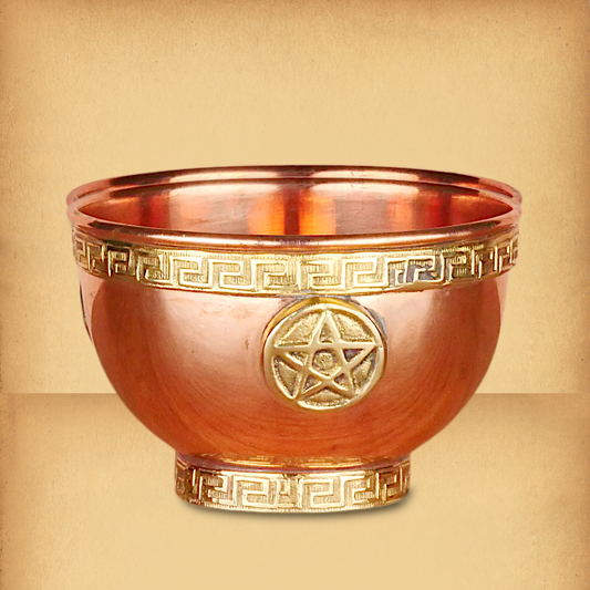 Pentacle Copper Bowl