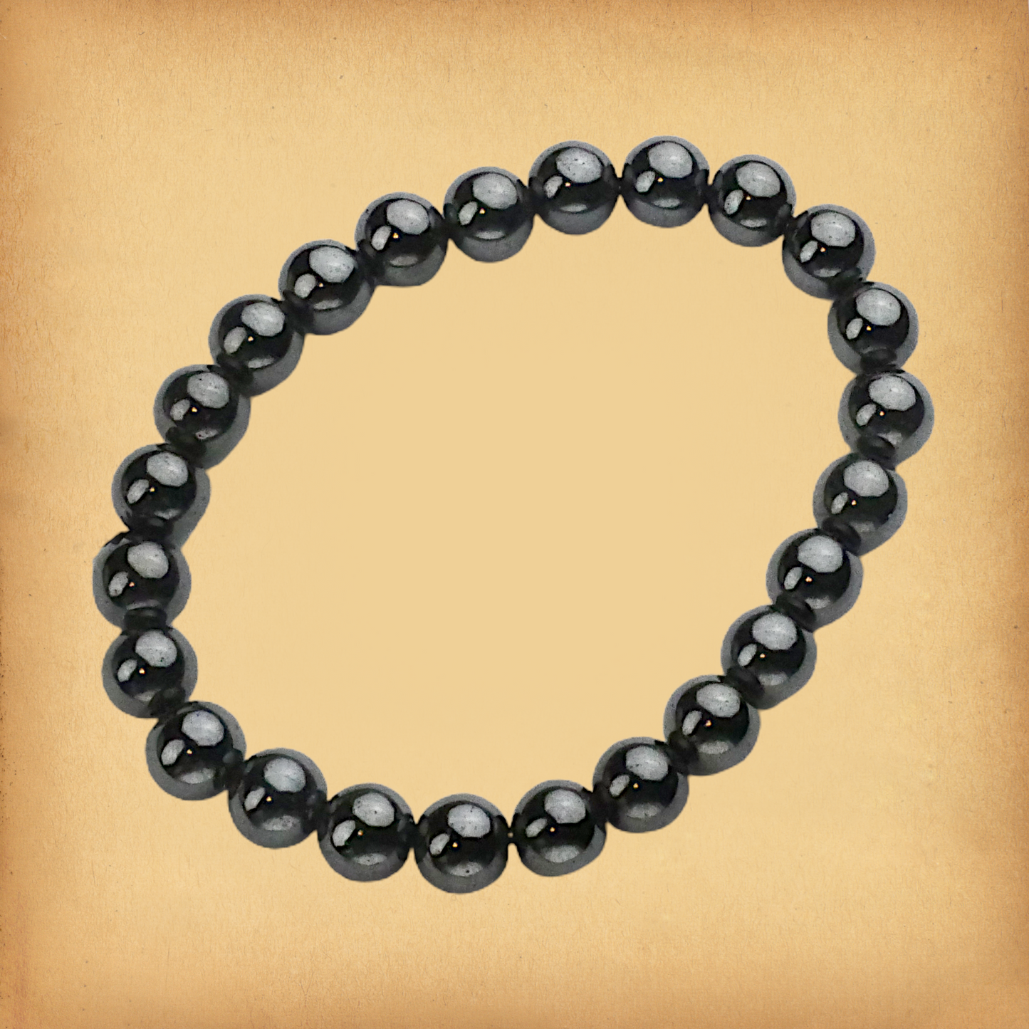 Hematite Bead Bracelet