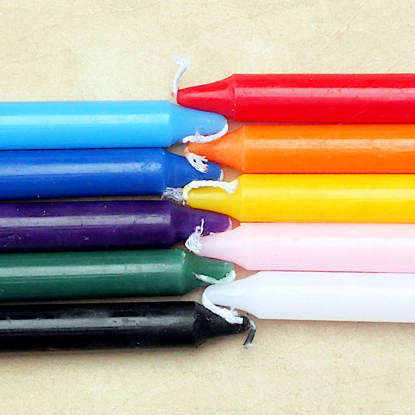 Multicolor Mini Chime Ritual Spell Candles