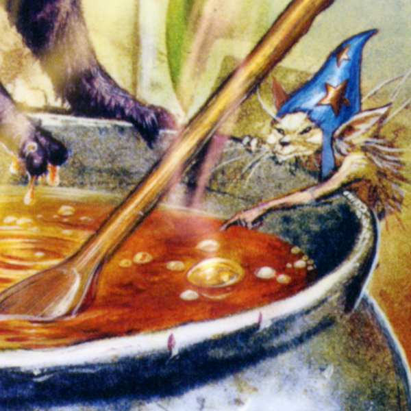 Cauldron Capers Birthday Card