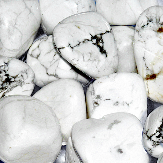 Tumbled Howlite Gemstones