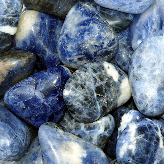Tumbled Sodalite Gemstones