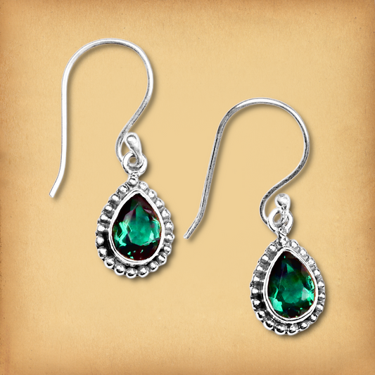 Silver Dragon’s Tear Earrings