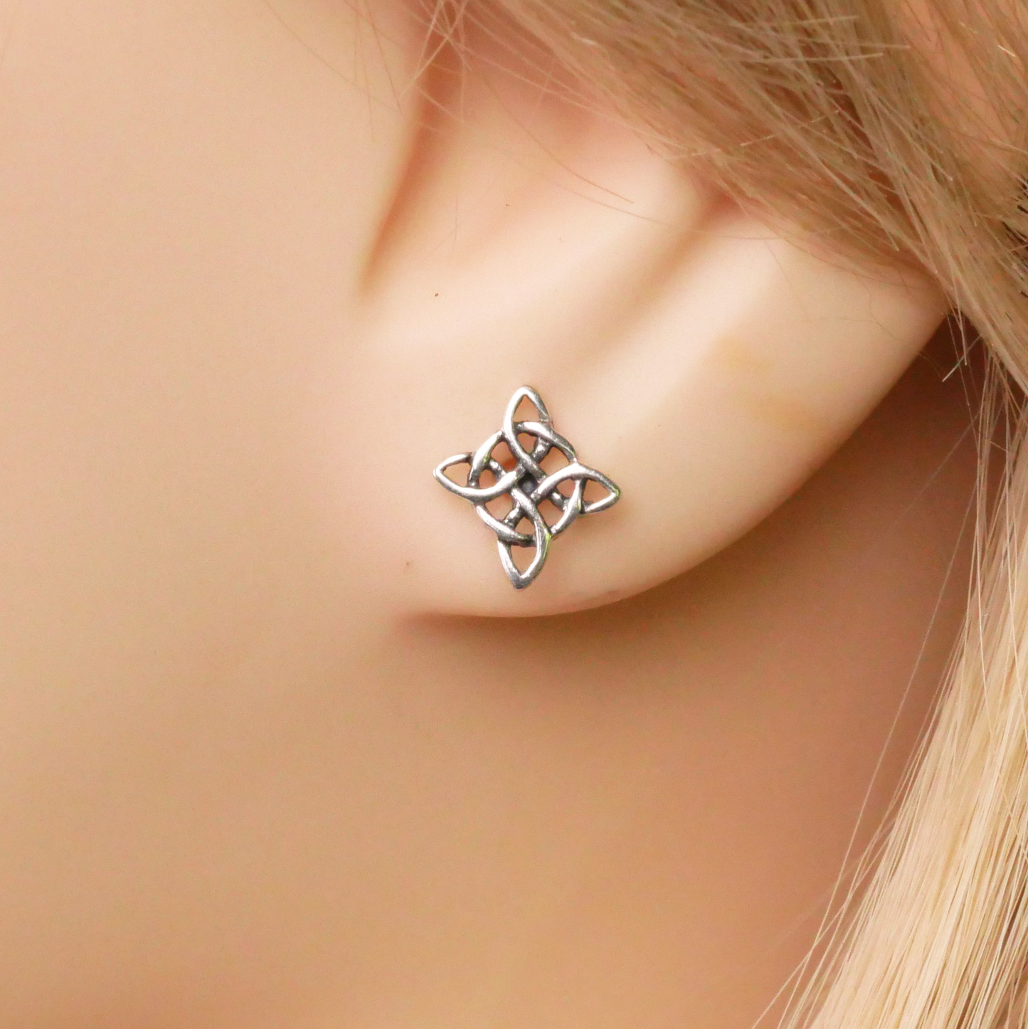Witch's Knot Stud Earrings