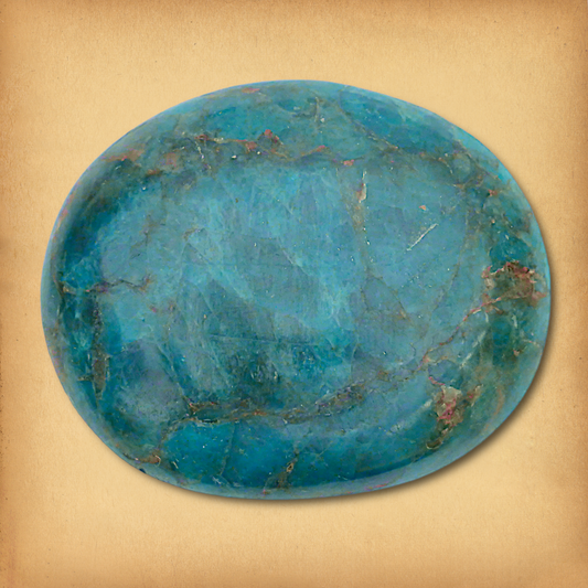 Apatite Palm Stone