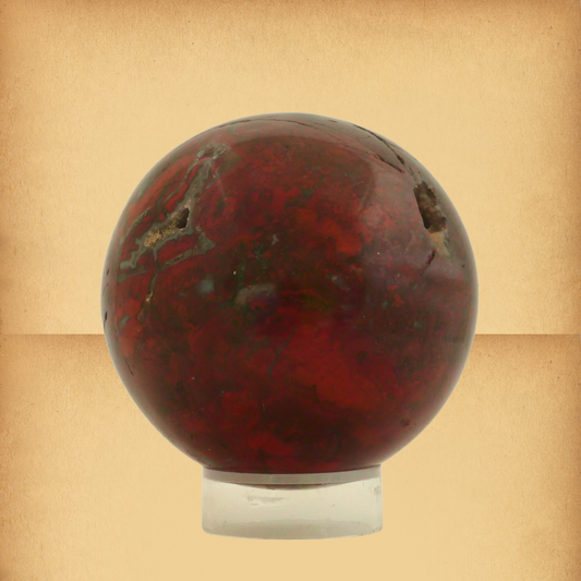 Polished Brecciated Jasper Sphere #2