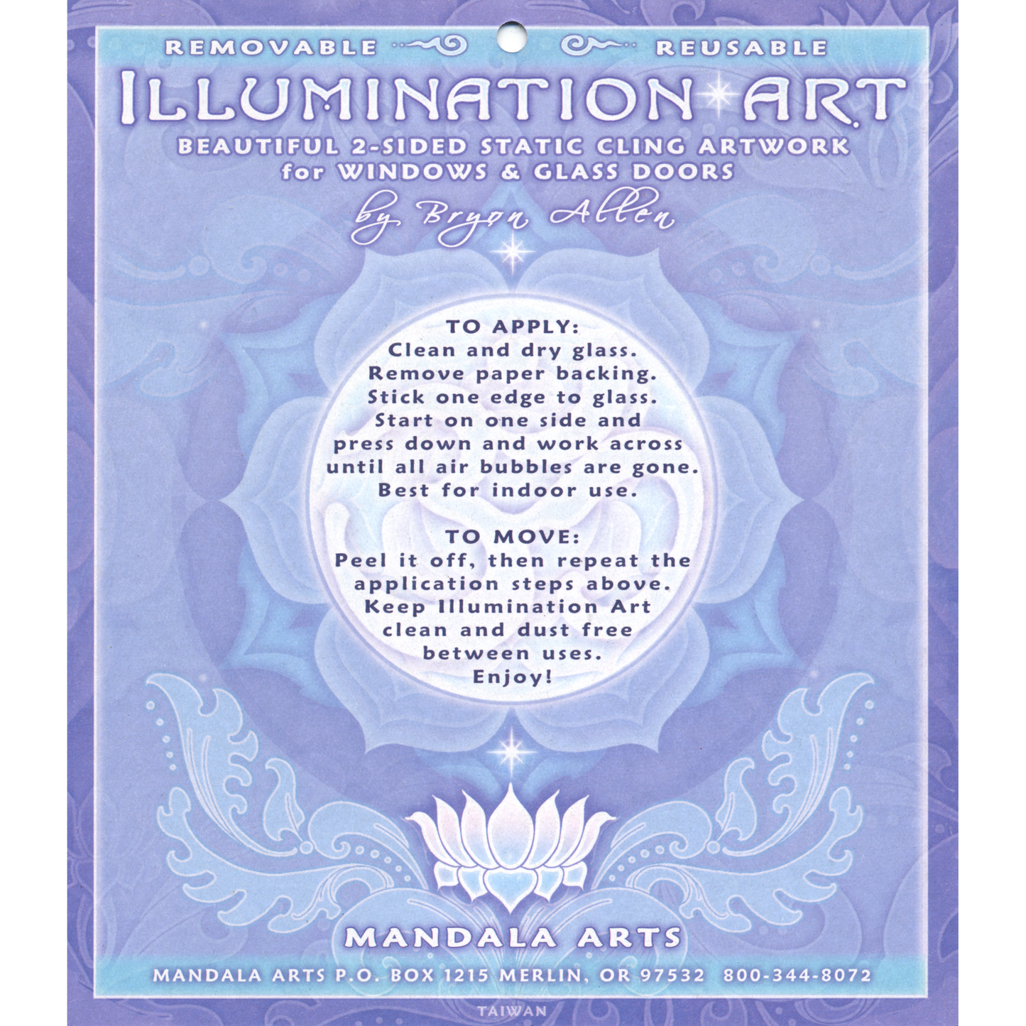Nouveau Lotus Illumination Art