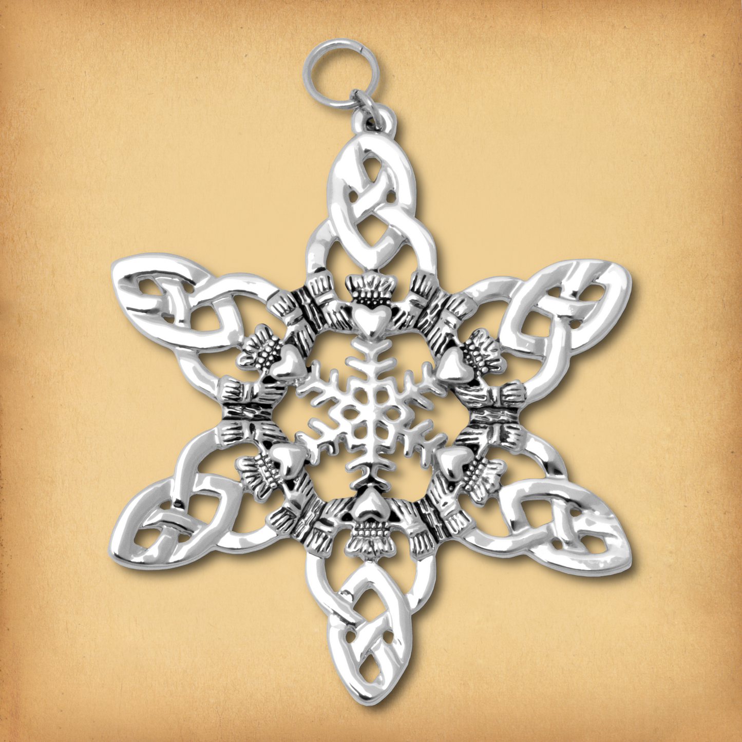 Claddagh Christmas Tree Ornament