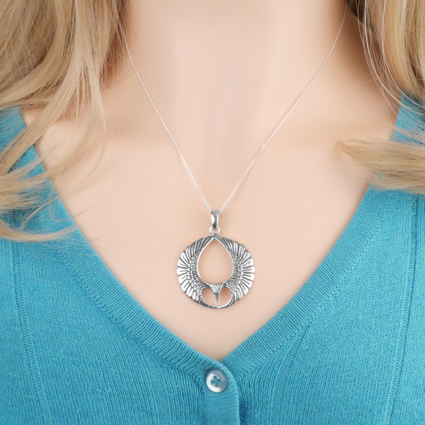 Silver Wings Pendant