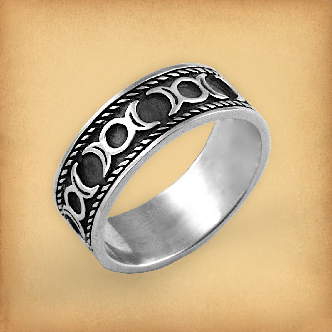 Midnight Moon Amethyst Crystal Ring in Sterling Silver- Designed by FO – Crystal Jewelry Midnight Moon Amethyst Crystal Ring in Sterling Silver- Designed by FO – Crystal Jewelry