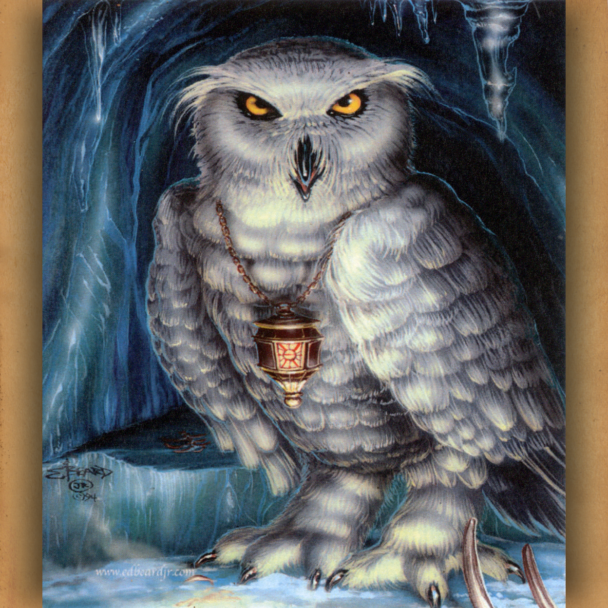 Wizard Messenger Cross Stitch Pattern