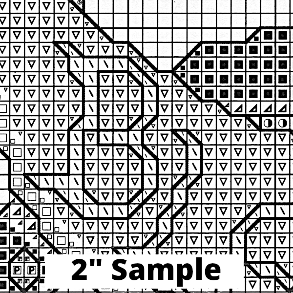 Blessed Be Banner Cross Stitch Pattern
