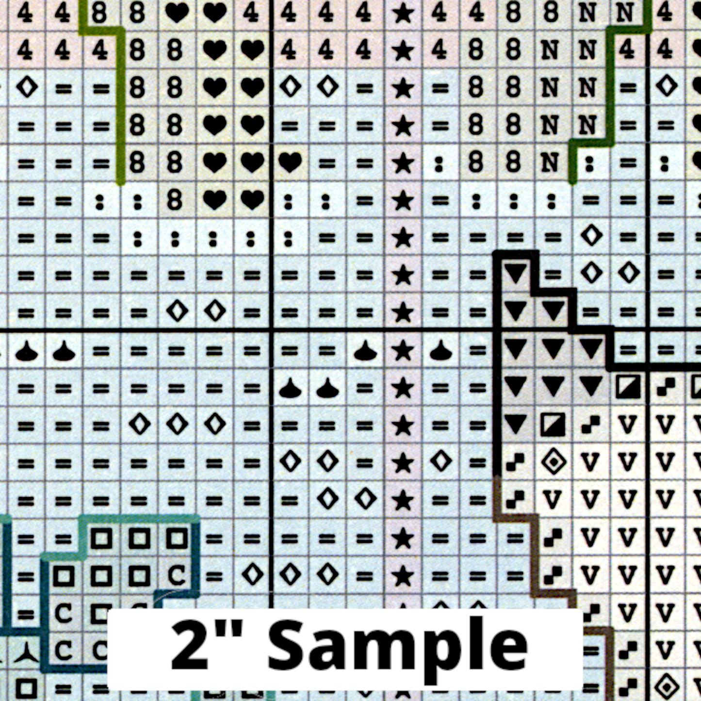 "What the Cat Saw: Troubled Waters" Cross Stitch Pattern