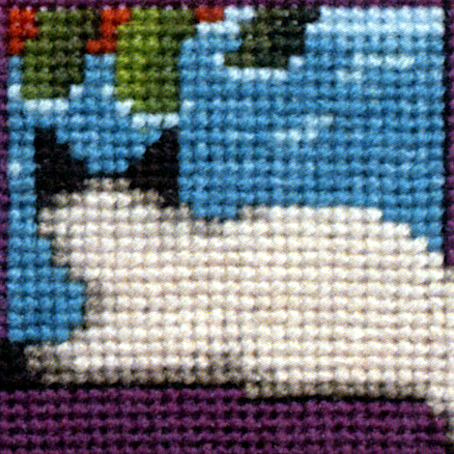 "What the Cat Saw: Troubled Waters" Cross Stitch Pattern