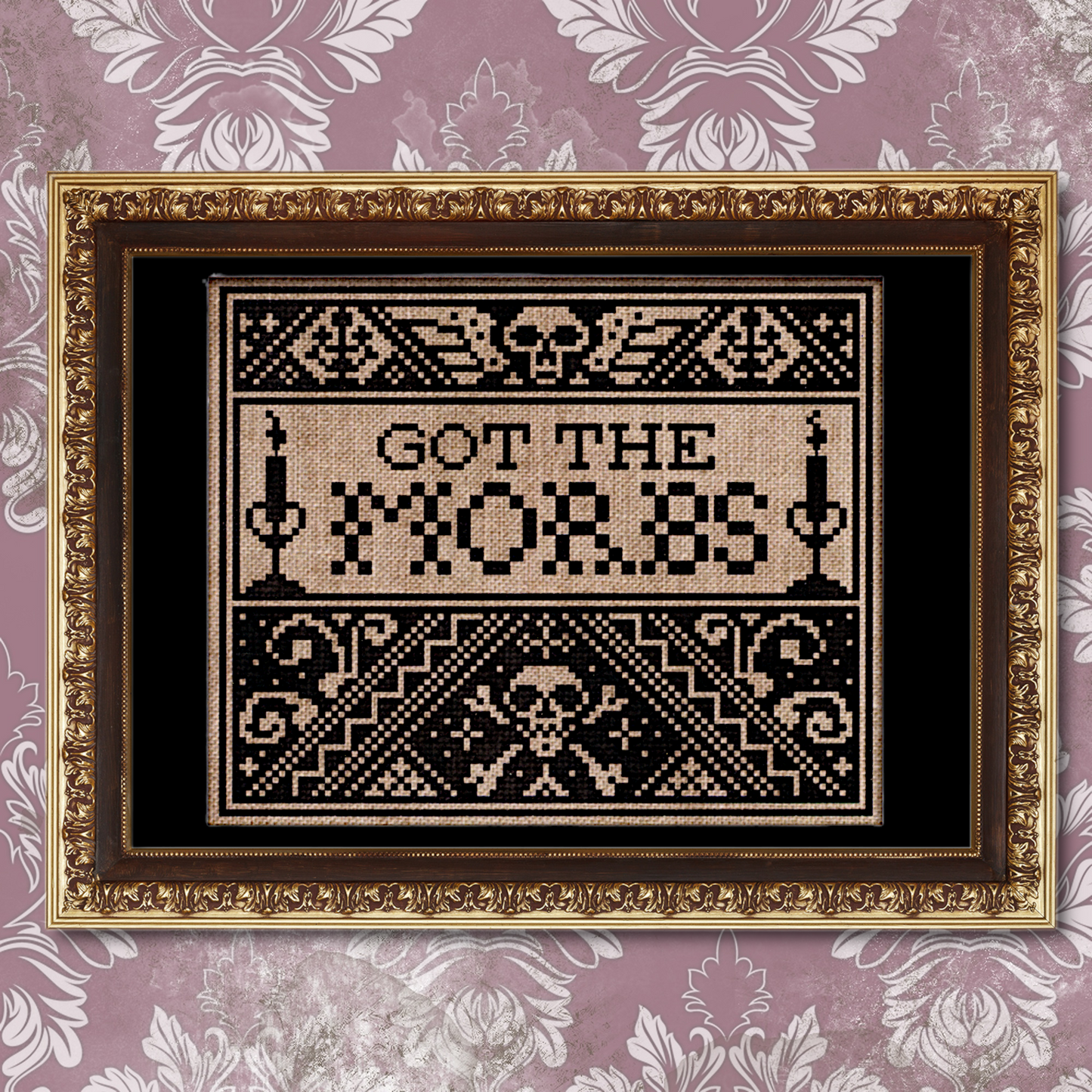 Got the Morbs Cross Stitch Pattern