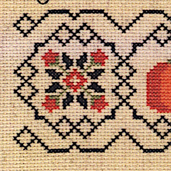 Blessed Be Sampler Cross Stitch Pattern