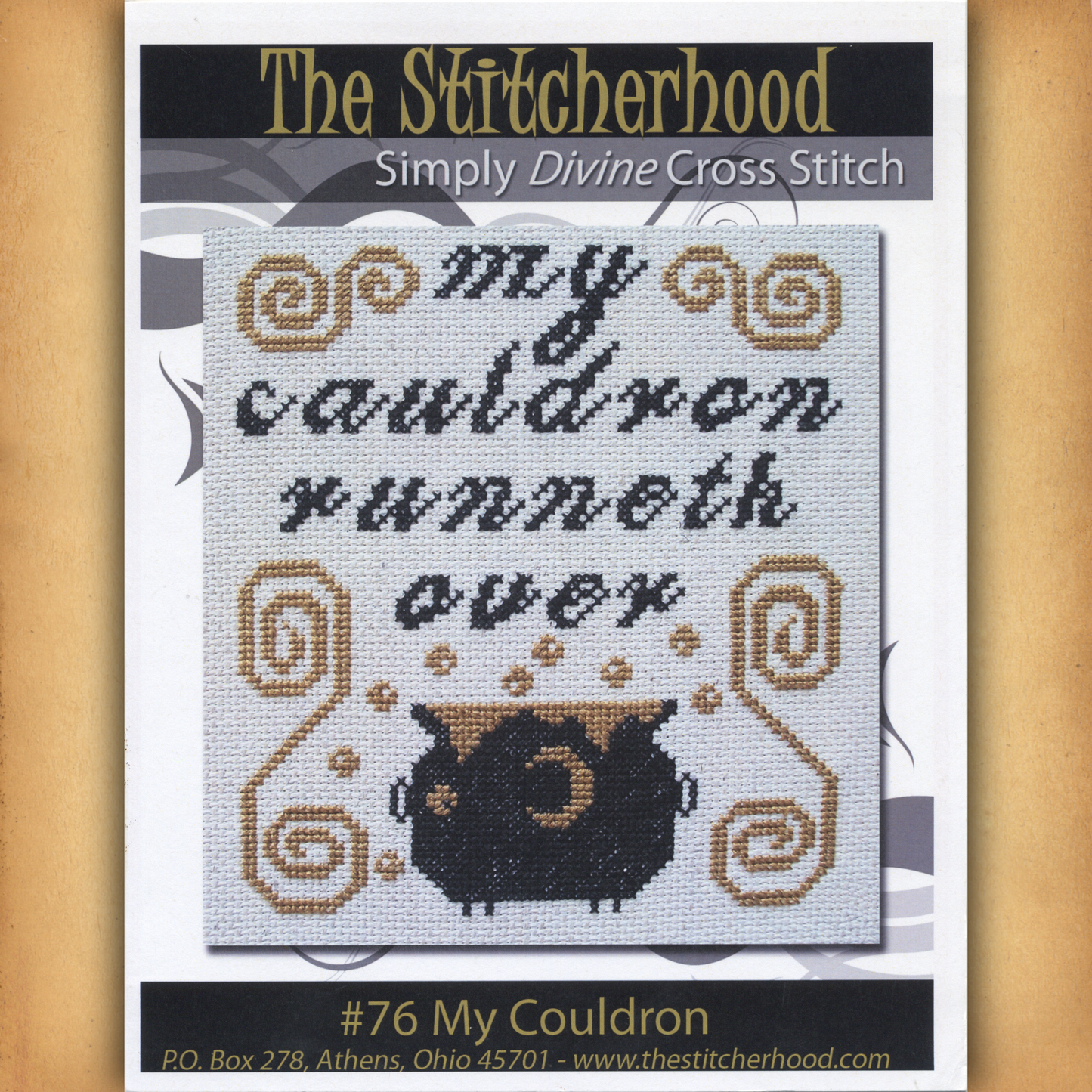 "My Cauldron" Cross Stitch Pattern