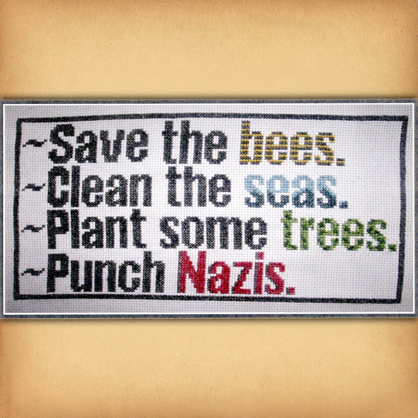 To Do List Cross Stitch Pattern