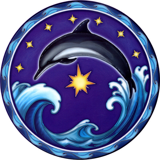 Dolphin Dance Window Sticker