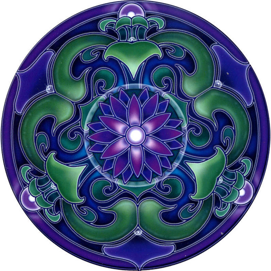 Nouveau Lotus Window Sticker