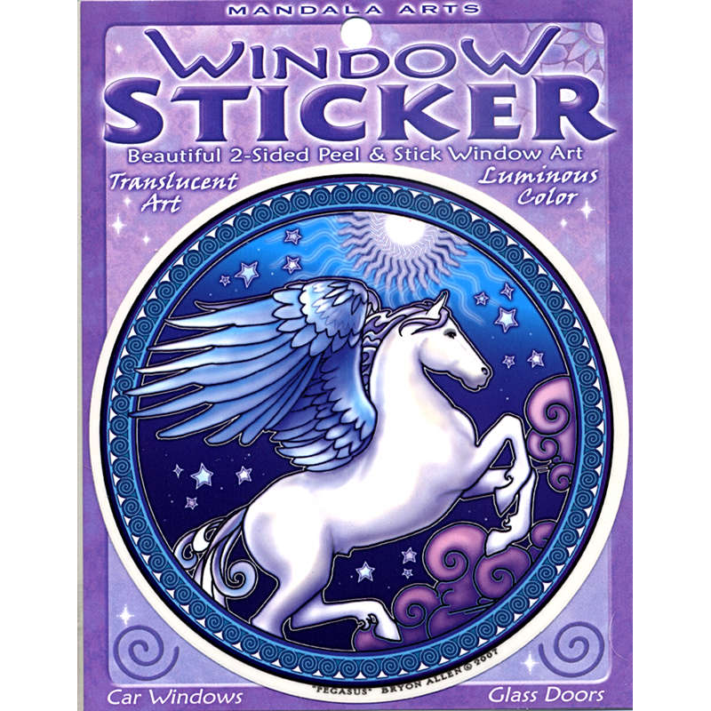 Pegasus Window Sticker