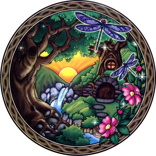 Enchanted Forest Window Sticker