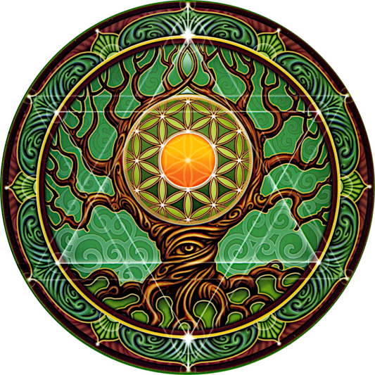 Ancient Wisdom Window Sticker