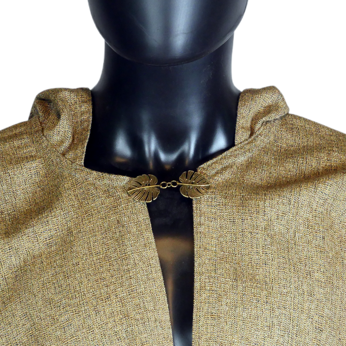 Light Brown Full Circle Cloak with Hood and Pockets (Copy)