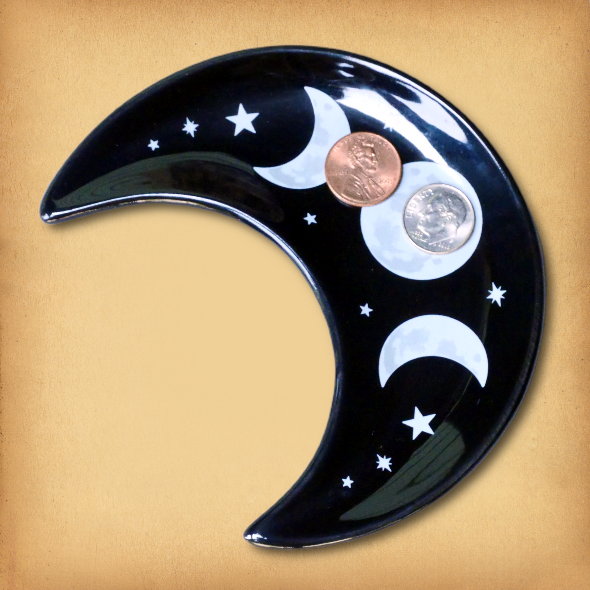 Triple Moon Dish