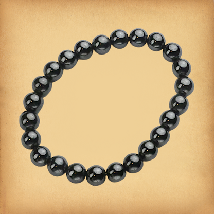 Hematite Bead Bracelet