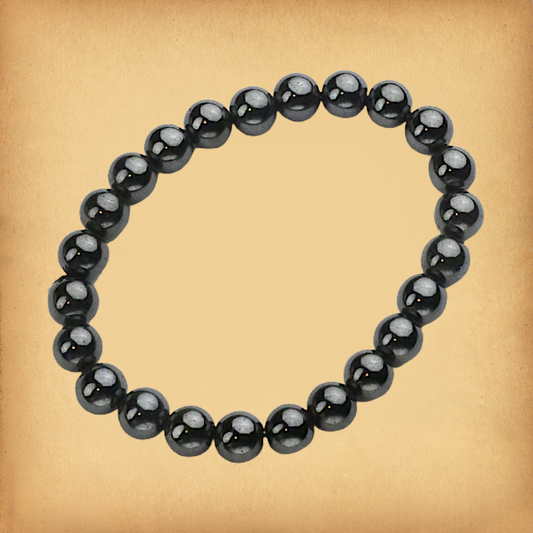 Hematite Bead Bracelet
