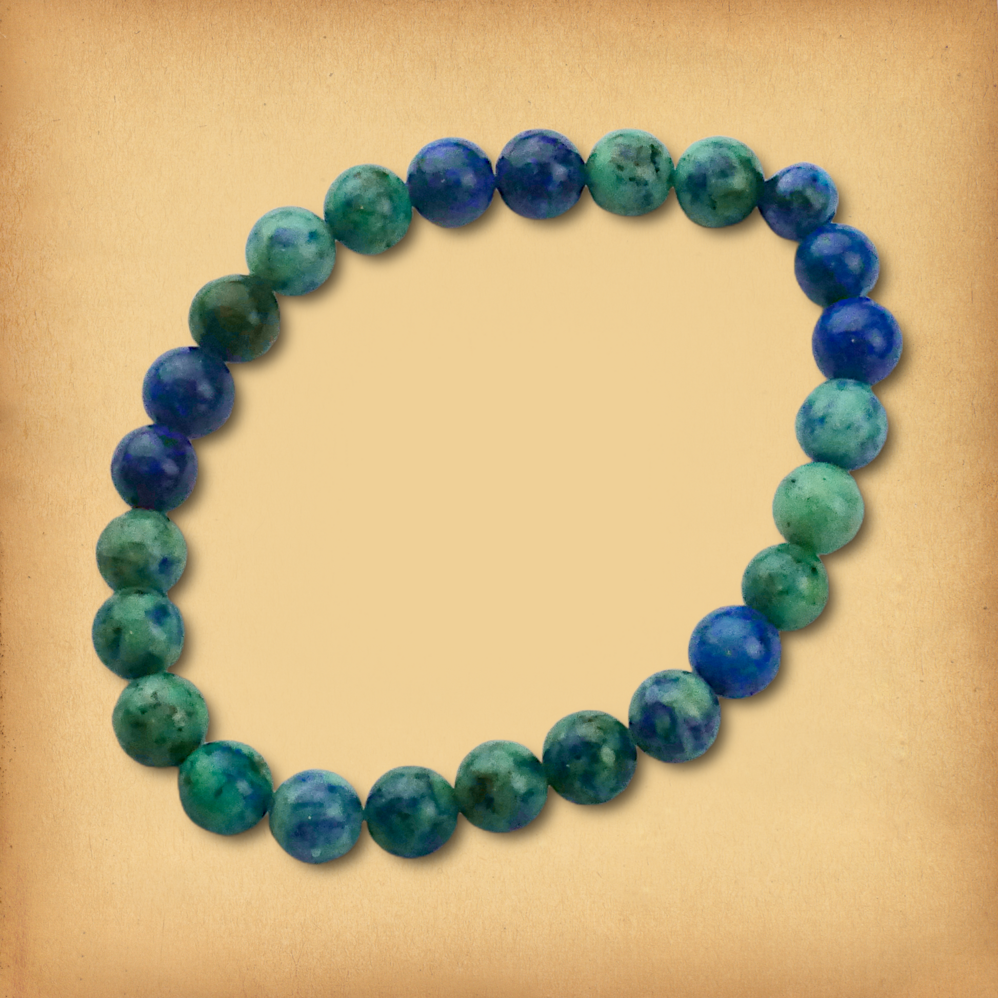 Chrysocolla Bead Bracelet