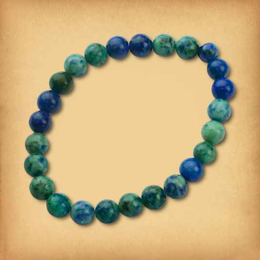 Chrysocolla Bead Bracelet