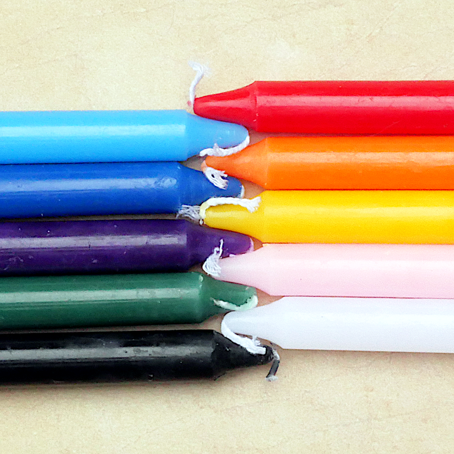 Multicolor Mini Chime Ritual Spell Candles