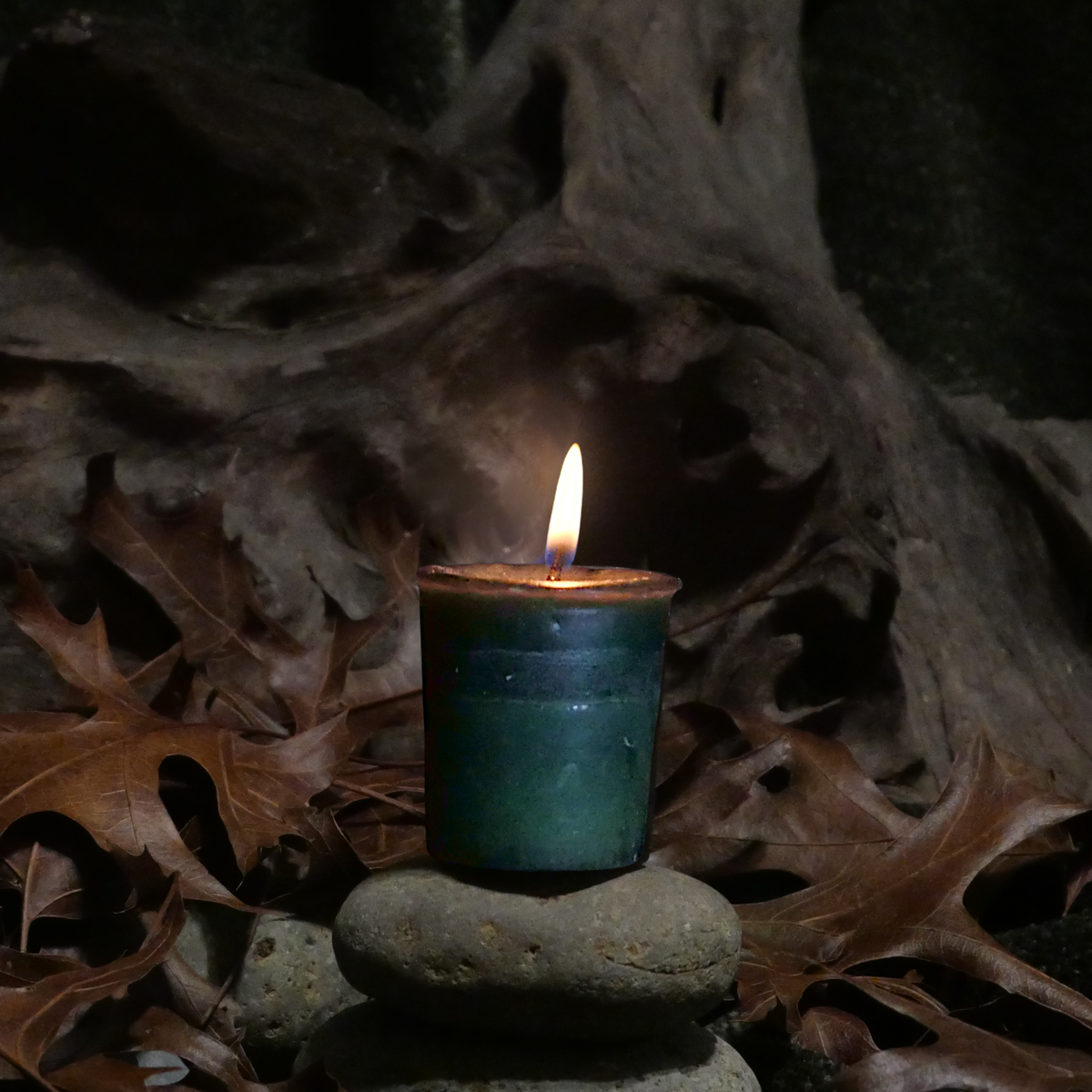 Money Votive Candle – Reiki Charged Intention Candle