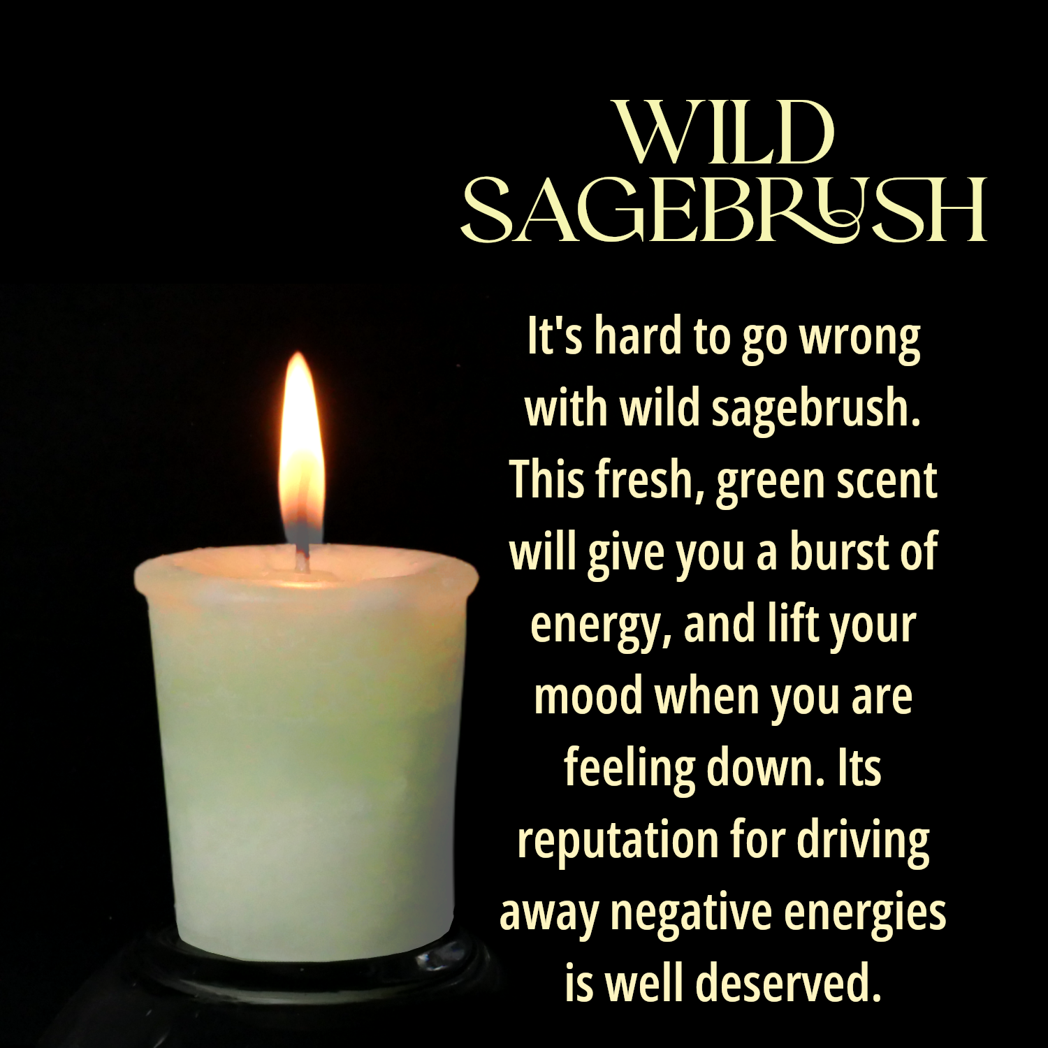 Wild Sagebrush Votive Candle