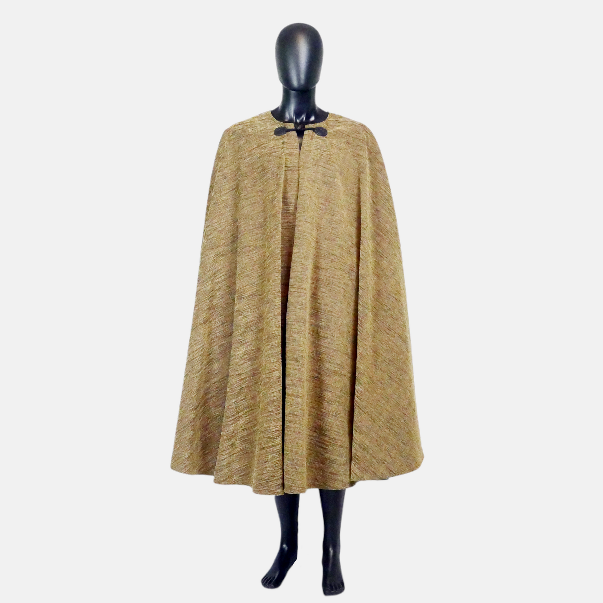 Olive Brown Full Circle Cloak