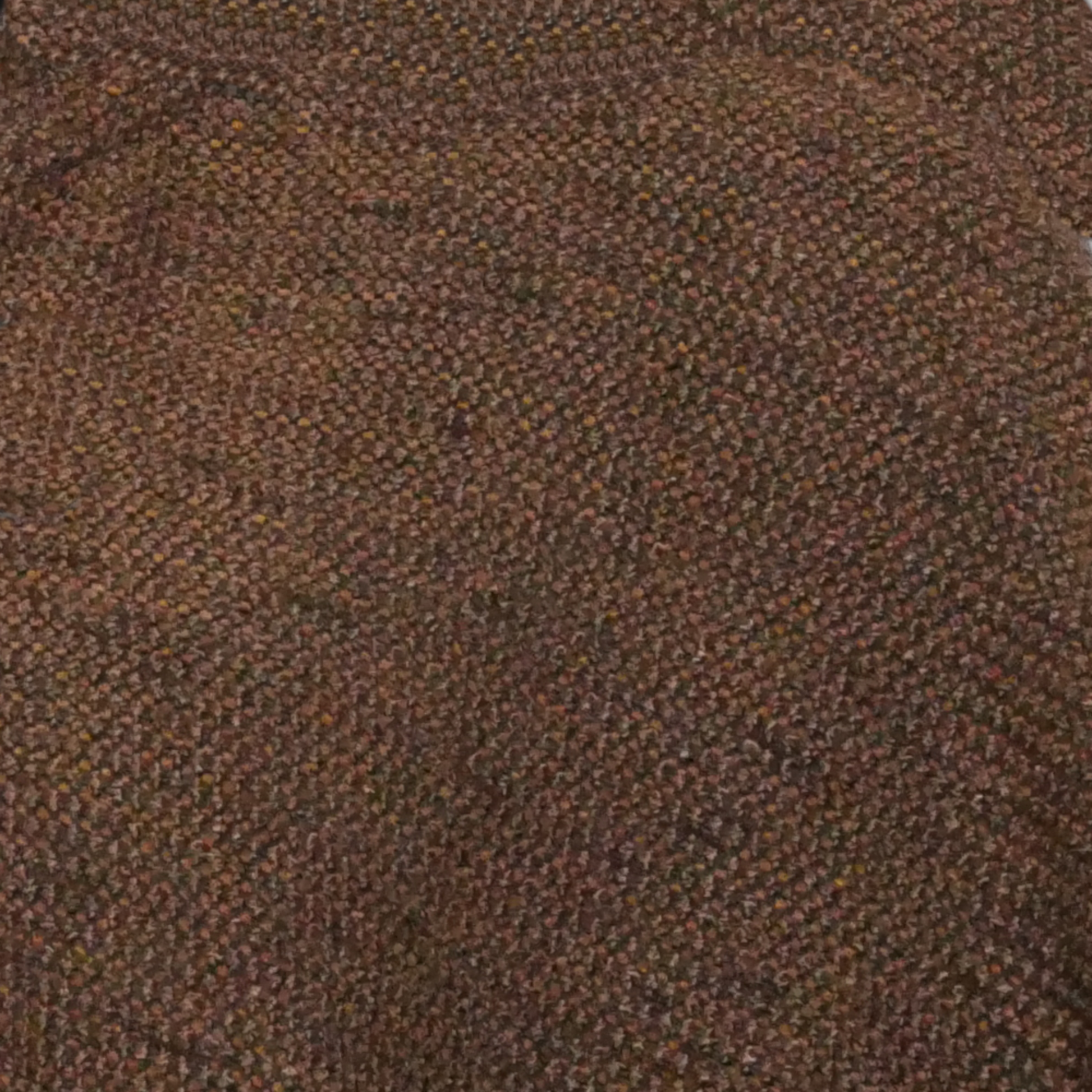 Brown Full Circle Cloak with Hood and Trim