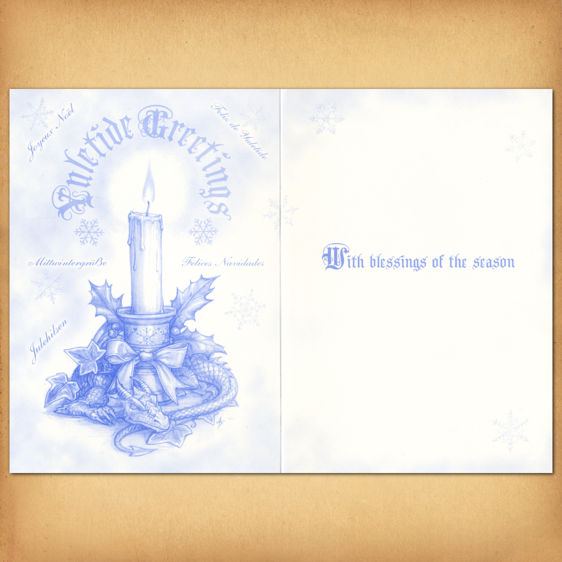 Spirit of Yule Card