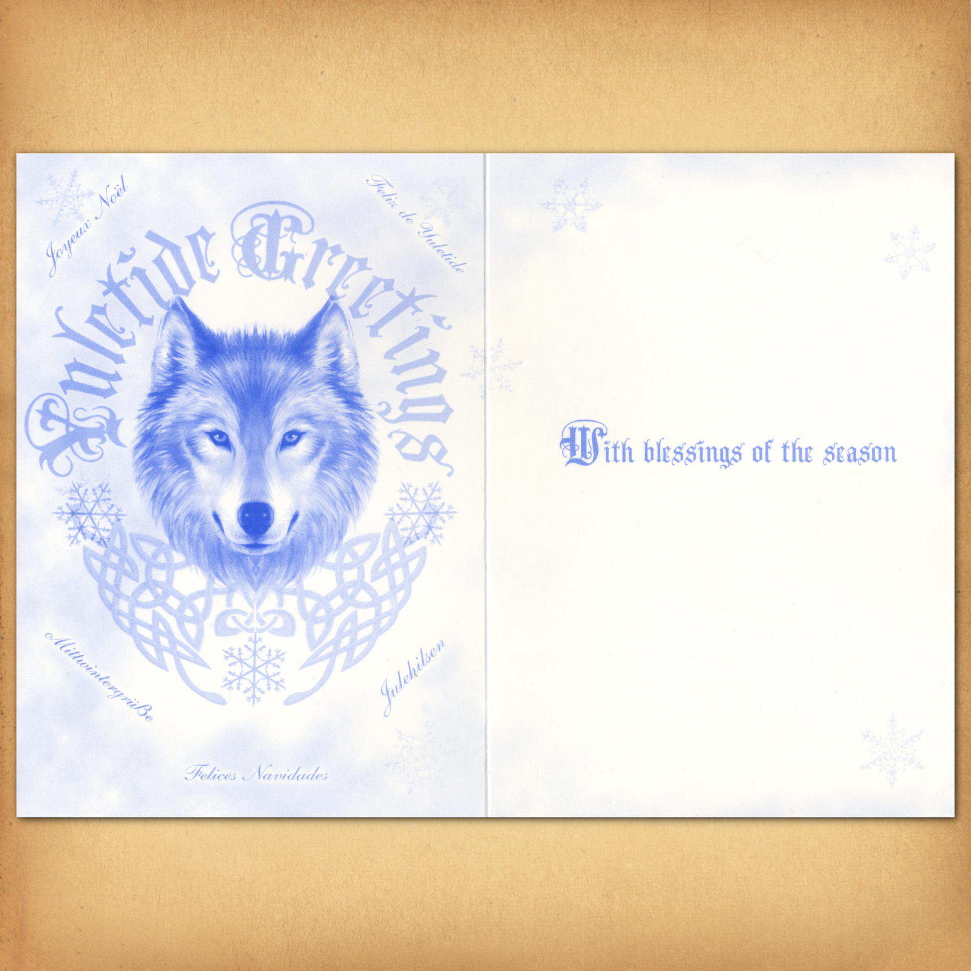 Winter Guardians Yule Card