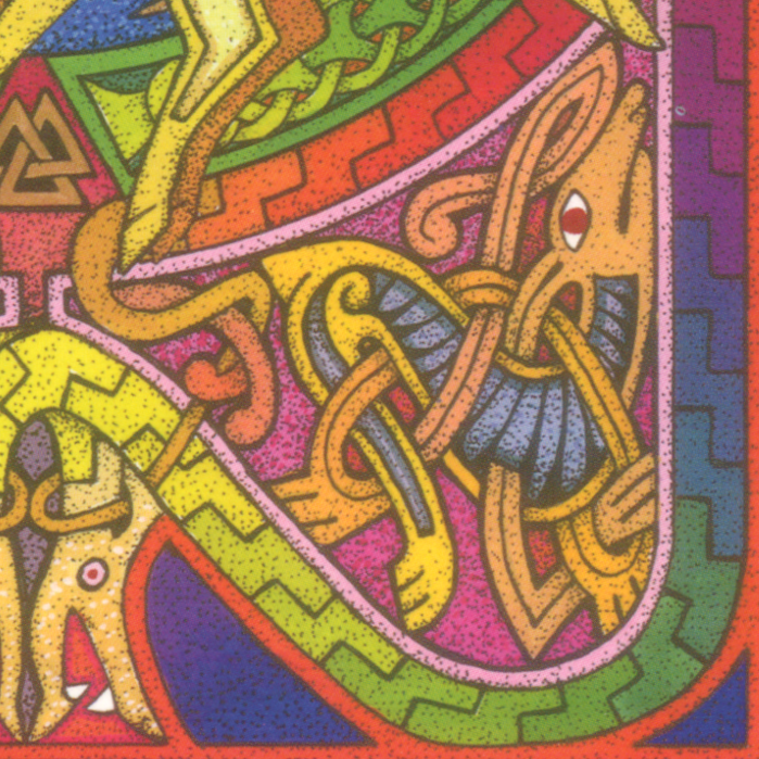 Fierce Odin Greeting Card