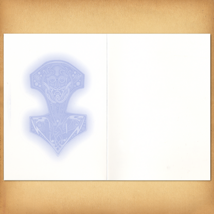 Viking Beasts Greeting Card