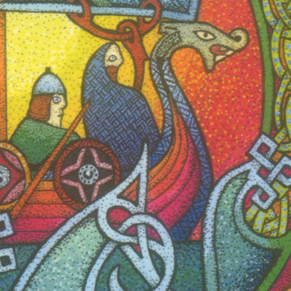 Viking Ship Greeting Card