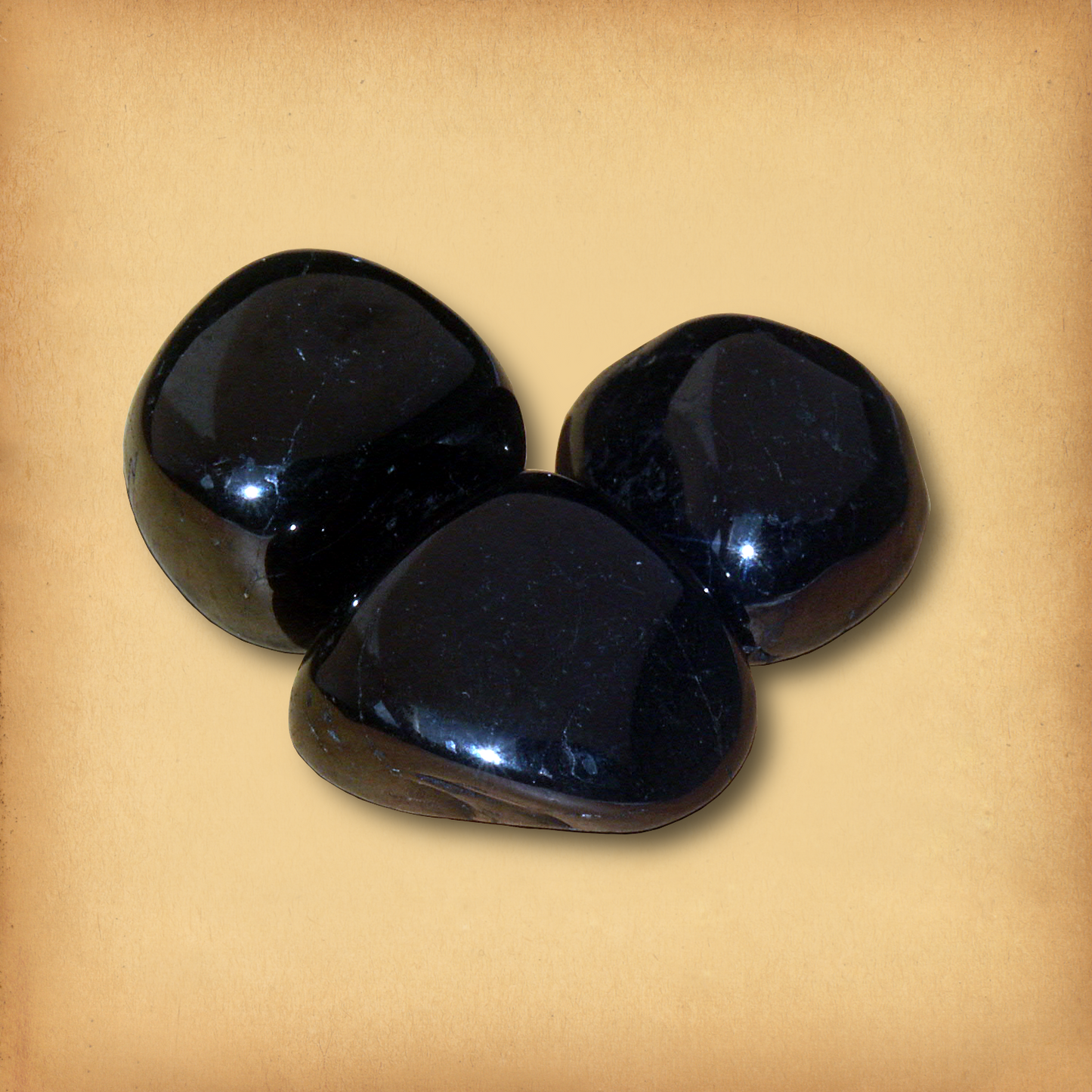 Tumbled Jet Gemstones