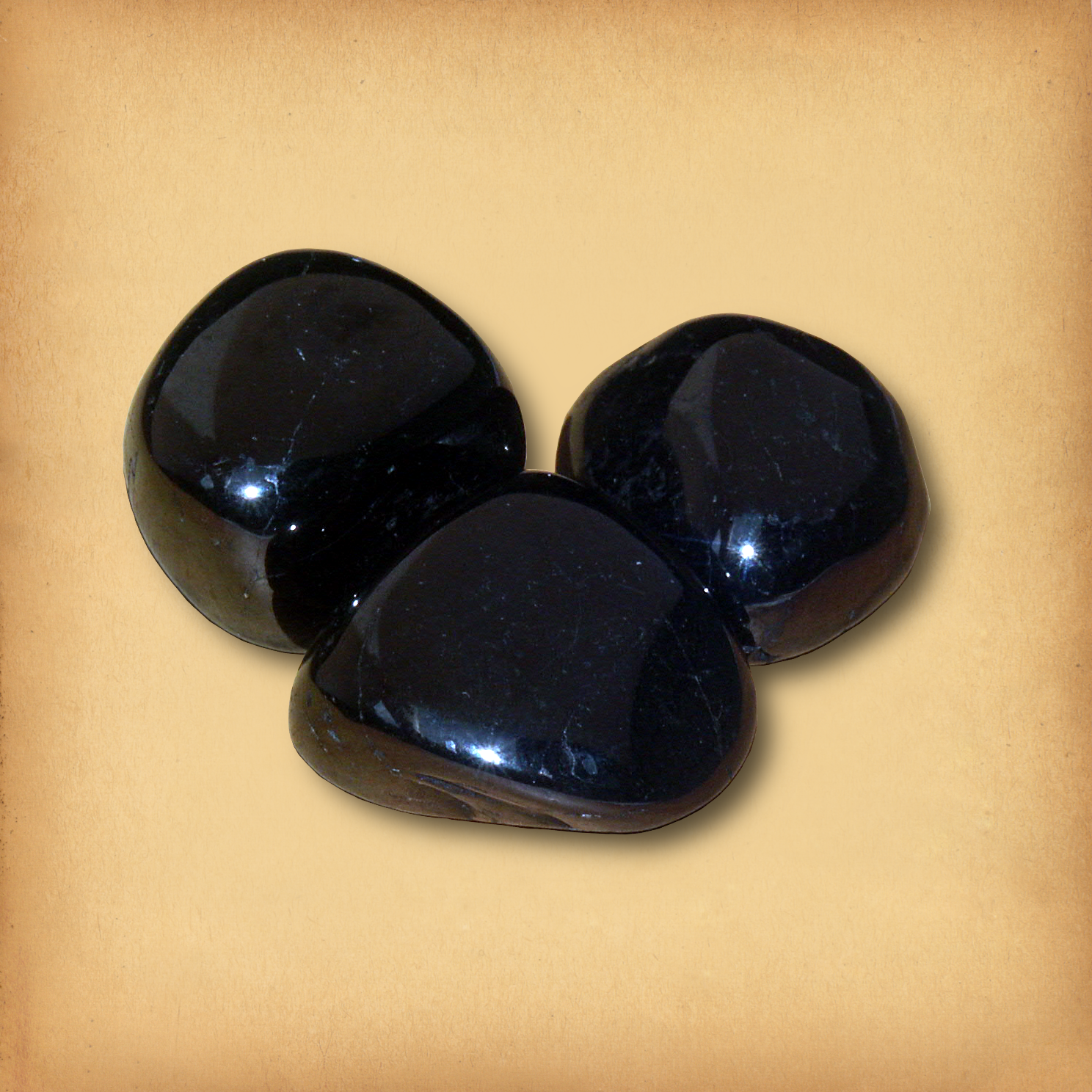 Tumbled Jet Gemstones