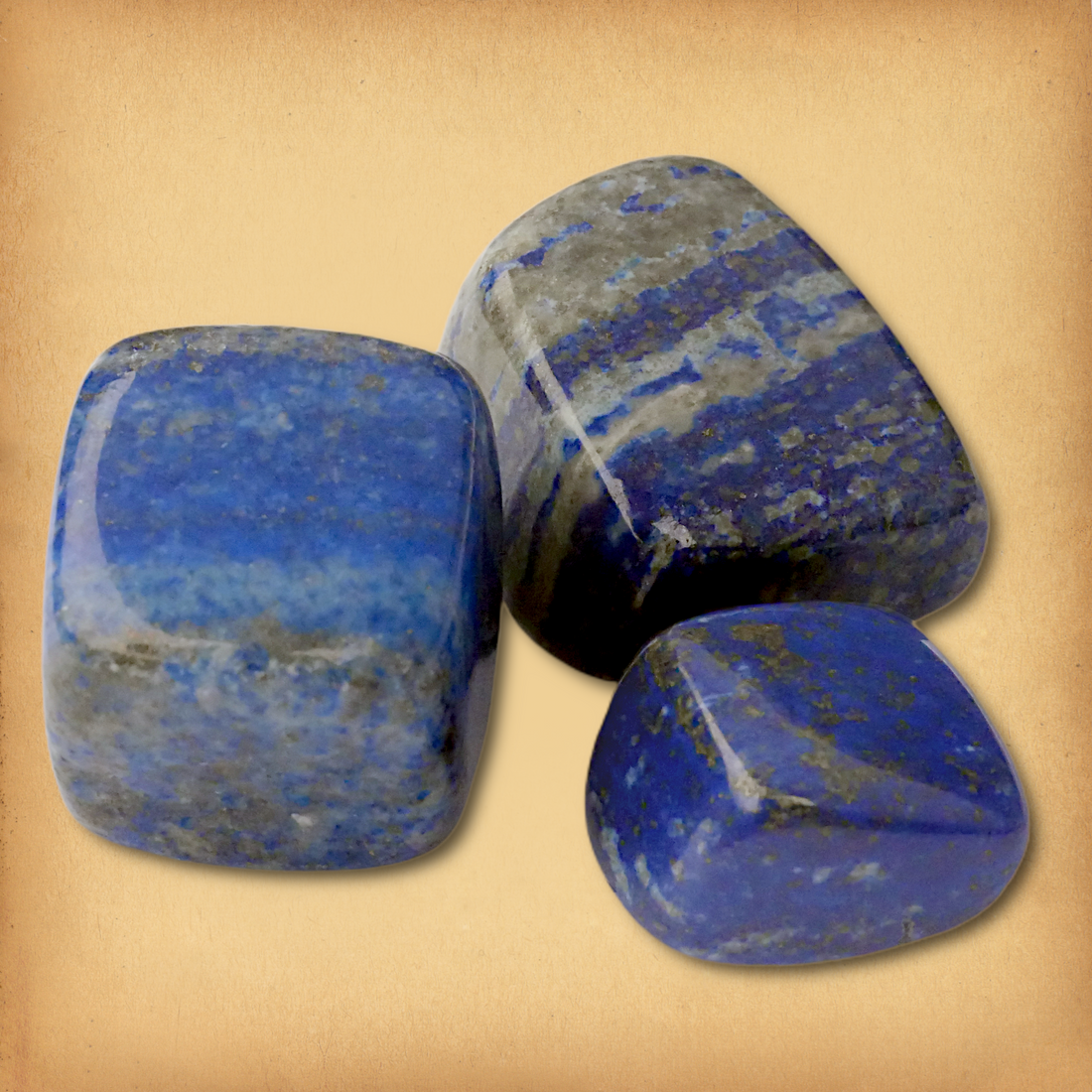 Tumbled Lapis Lazuli Gemstones – Wisdom, Insight, Communica…