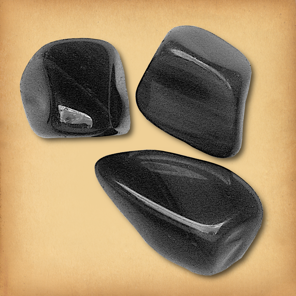 Tumbled Obsidian Gemstones
