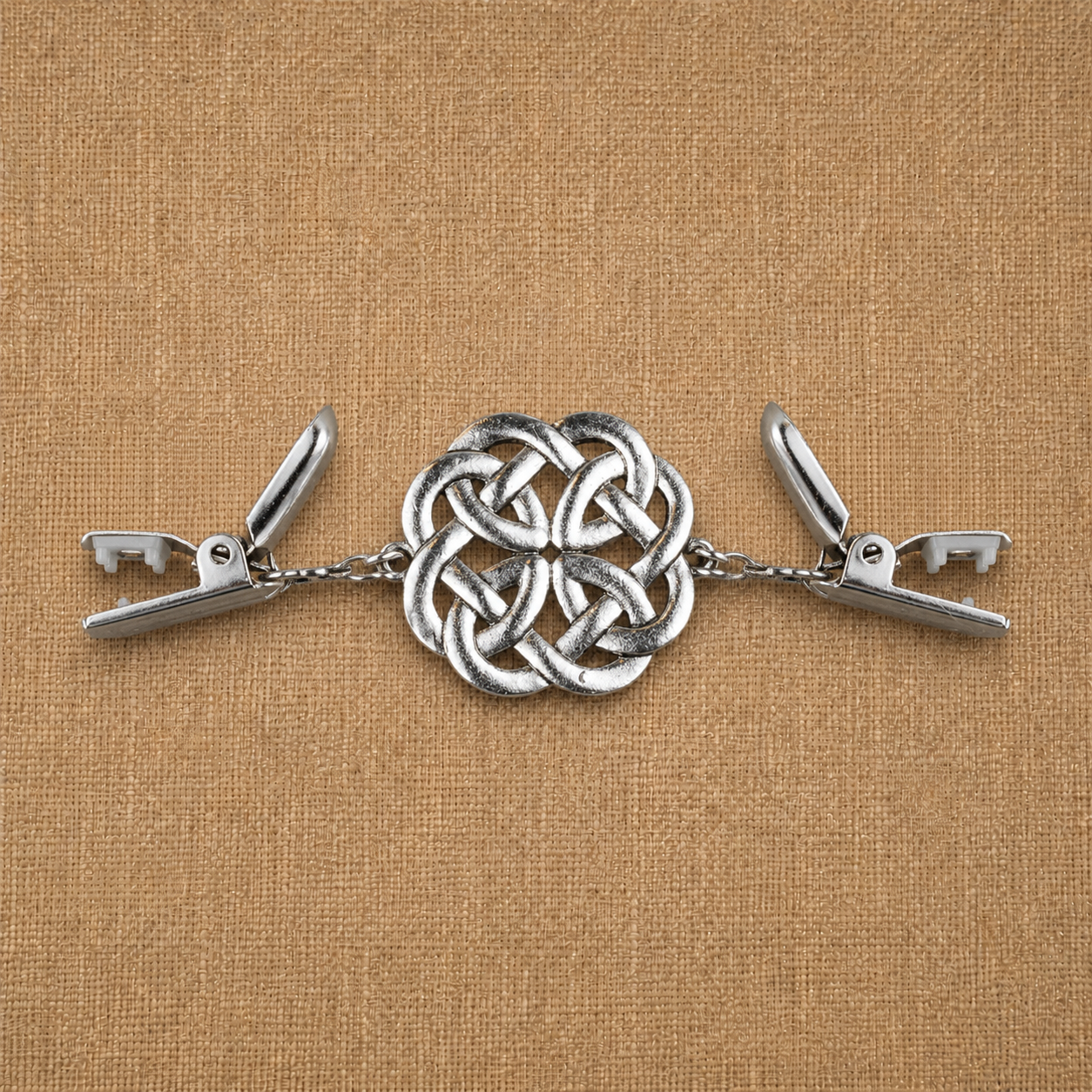 Celtic Circle Knot Cloak Clasp
